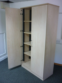 additional images for Eurotek 1970mmm high maple storage cupboard