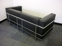 additional images for Le Corbusier style 2 seater sofa (CE)