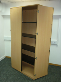 additional images for 2000mm high Project beech cupboard