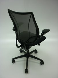 additional images for Humanscale Liberty black fabric and mesh task chairs (CE)