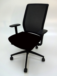 additional images for Verco Breathe burgundy mesh back chair (CE)