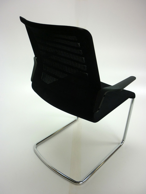 additional images for Black Senator FS1A mesh meeting chair