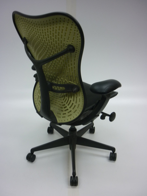 additional images for Herman Miller Graphite/lime Mirra task chair CE
