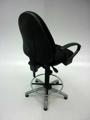additional images for Black draughtsman chairs