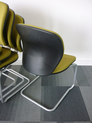additional images for Green Orangebox Joy stackable meeting chairs