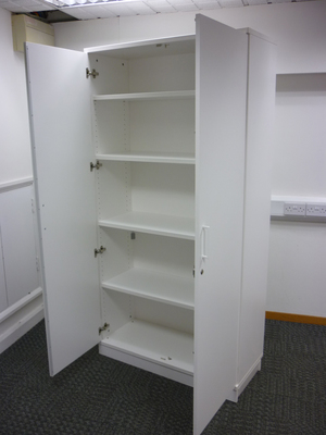 additional images for 2000mm high white cupboard