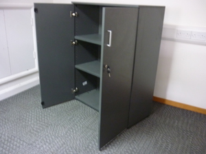 additional images for 1200mm high graphite Counter cupboard