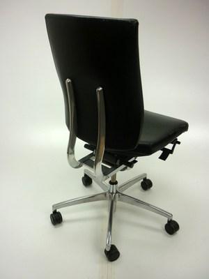 additional images for Black leather Boss Sona task chair