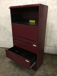 1750mm high Office Speciality combi storage