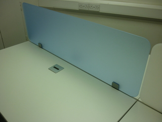 Balma G4 white bench desks in various sizes