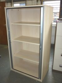 additional images for Maple tambour cupboards