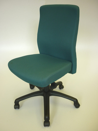 additional images for Aqua green Torasen Thor square back task chair