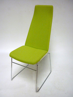 additional images for Allermuir CF2 Confer lime green high back chair (CE)
