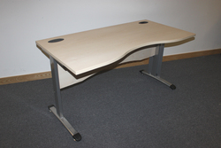 additional images for Maple 1400 & 1200mm double wave desk