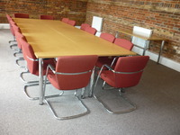 additional images for Sven Christensen Light oak 1400x800mm conference tables