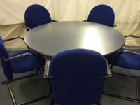 additional images for Bulo grey 1280mm diameter circular table WAS £175 NOW