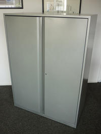 additional images for Triumph 1380mm high silver cupboards